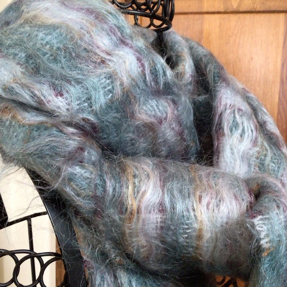 Dalriada of Scotland mohair scarf 96”x13” - Picture 5 of 6